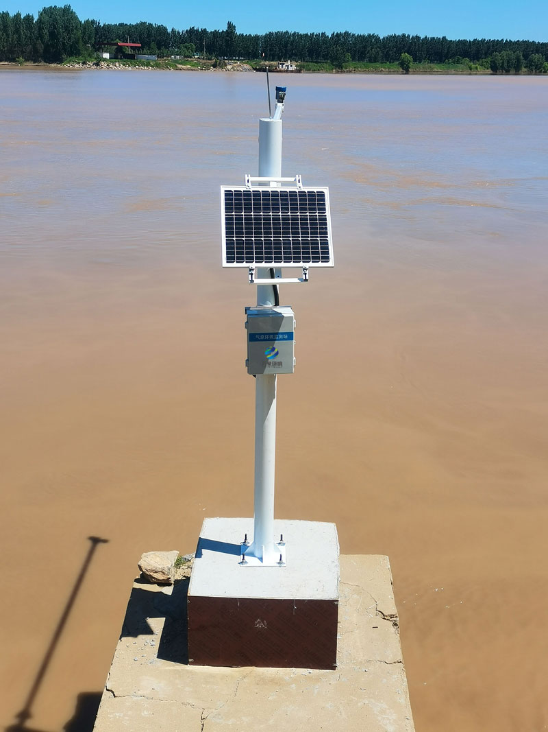 東營墾利區水文監測站安裝