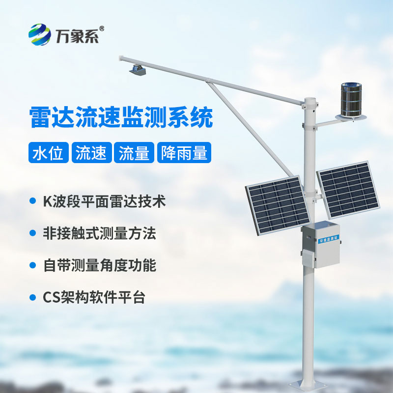 雷達式水文流量站