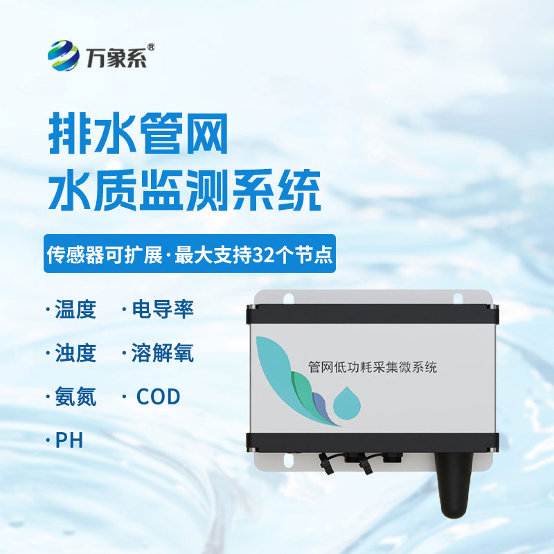 市政雨污管網流量監測系統